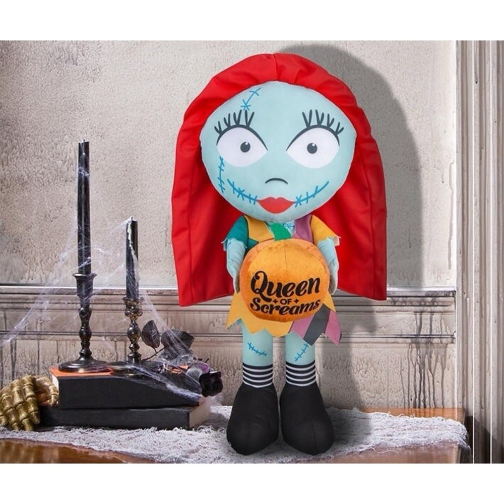 Disney Nightmare Before Christmas Sally Pumpkin Halloween Greeter Decor